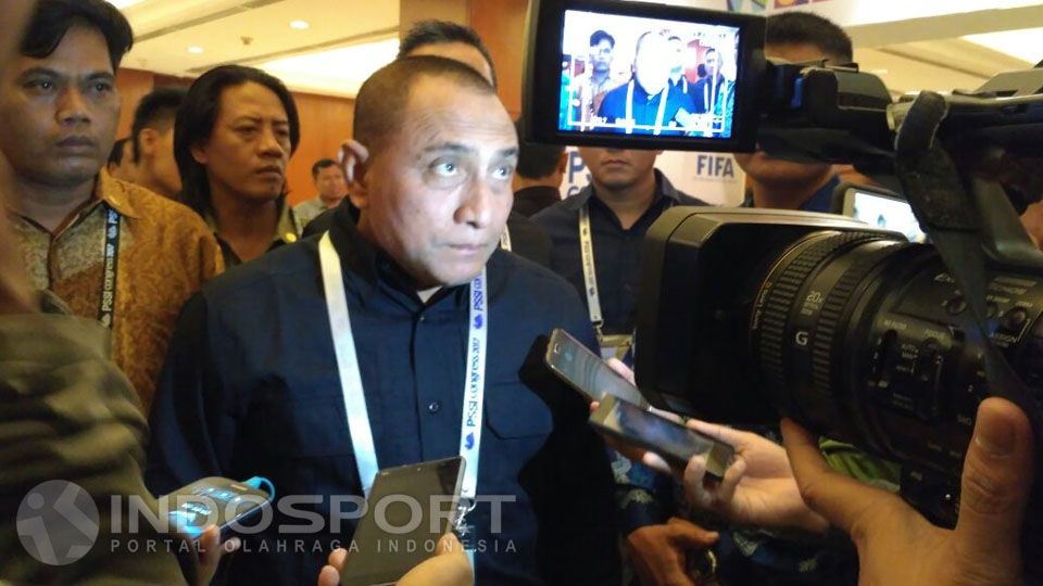 Ketua Umum PSSI, Edy Rahmayadi Copyright: &copy; Petrus Manus Da Yerimon/INDOSPORT